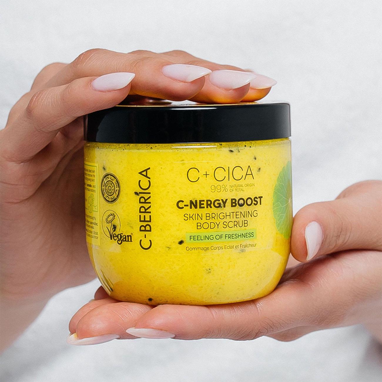 C - Berrica Body Scrub Skin Brightening 200ml - Natura Siberica - Natura Siberica