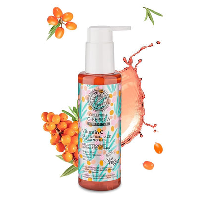 C - Berrica Cleansing Face Foaming Gel 145ml - Natura Siberica - Cleansing Face - Eco Natural Products