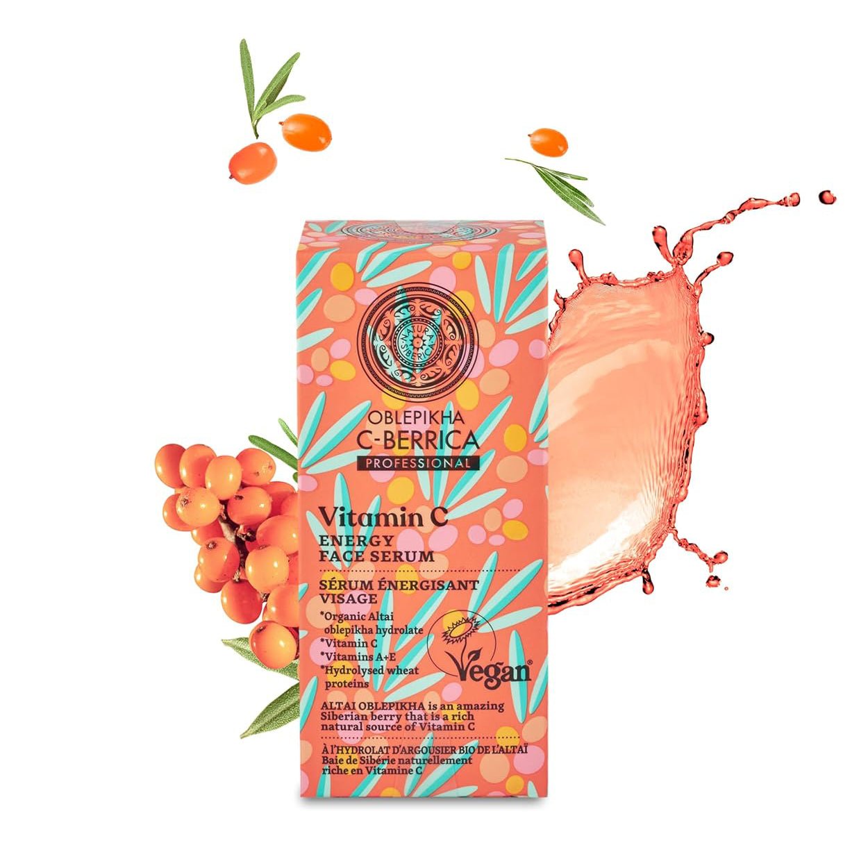 C - Berrica Energy Face Serum 30ml - Natura Siberica - Face Serum - Eco Natural Products