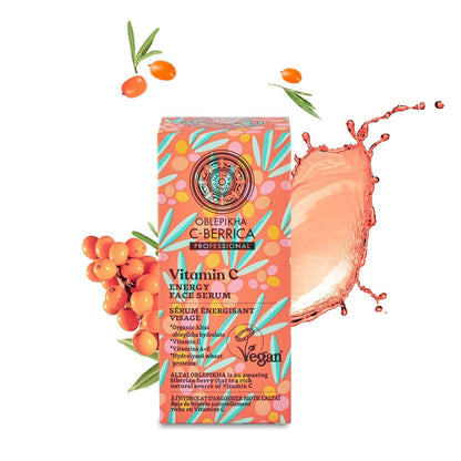C - Berrica Energy Face Serum 30ml - Natura Siberica - Face Serum - Eco Natural Products