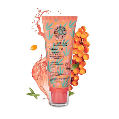 C - Berrica Restoring Face Mask 100ml - Natura Siberica - Face Mask - Eco Natural Products