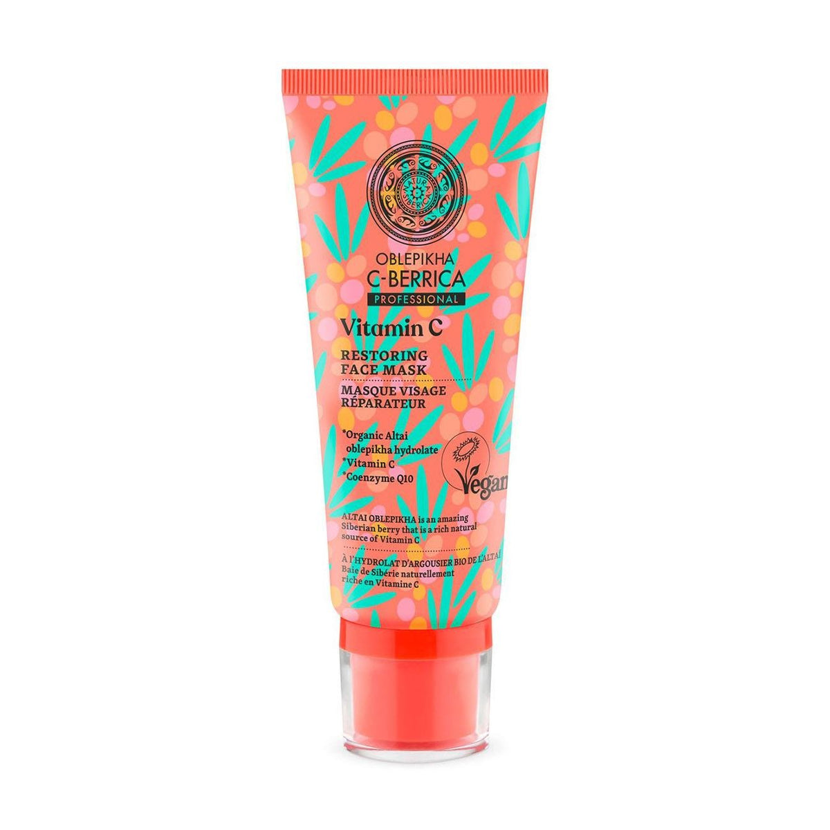 C - Berrica Restoring Face Mask 100ml - Natura Siberica - Face Mask - Eco Natural Products