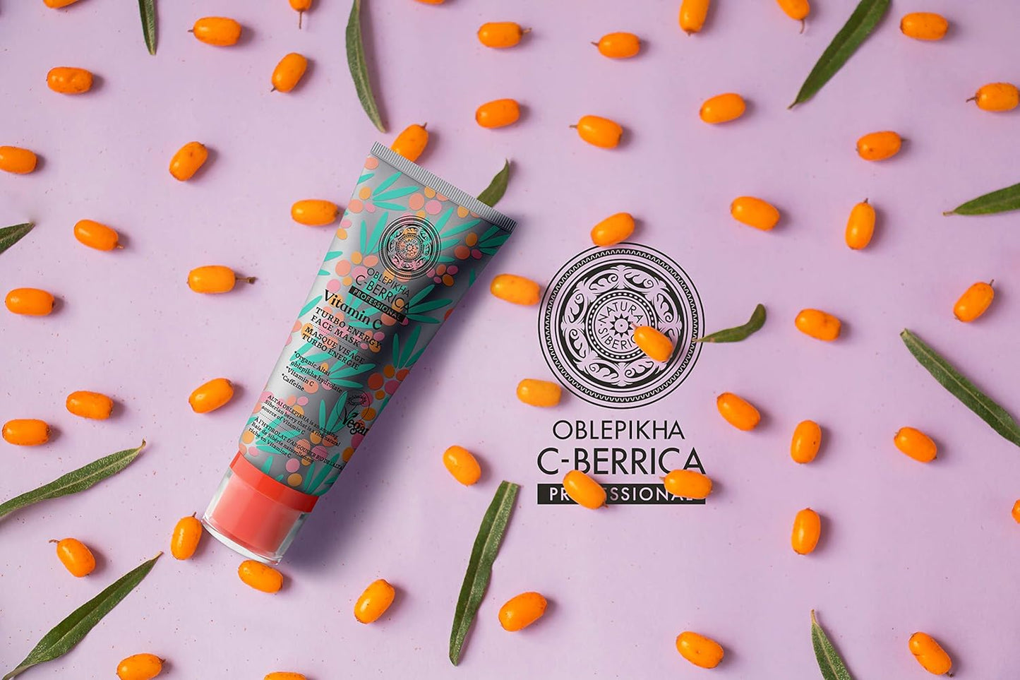 C - Berrica Turbo Energy Face Mask 100ml - Natura Siberica - Face Mask - Eco Natural Products