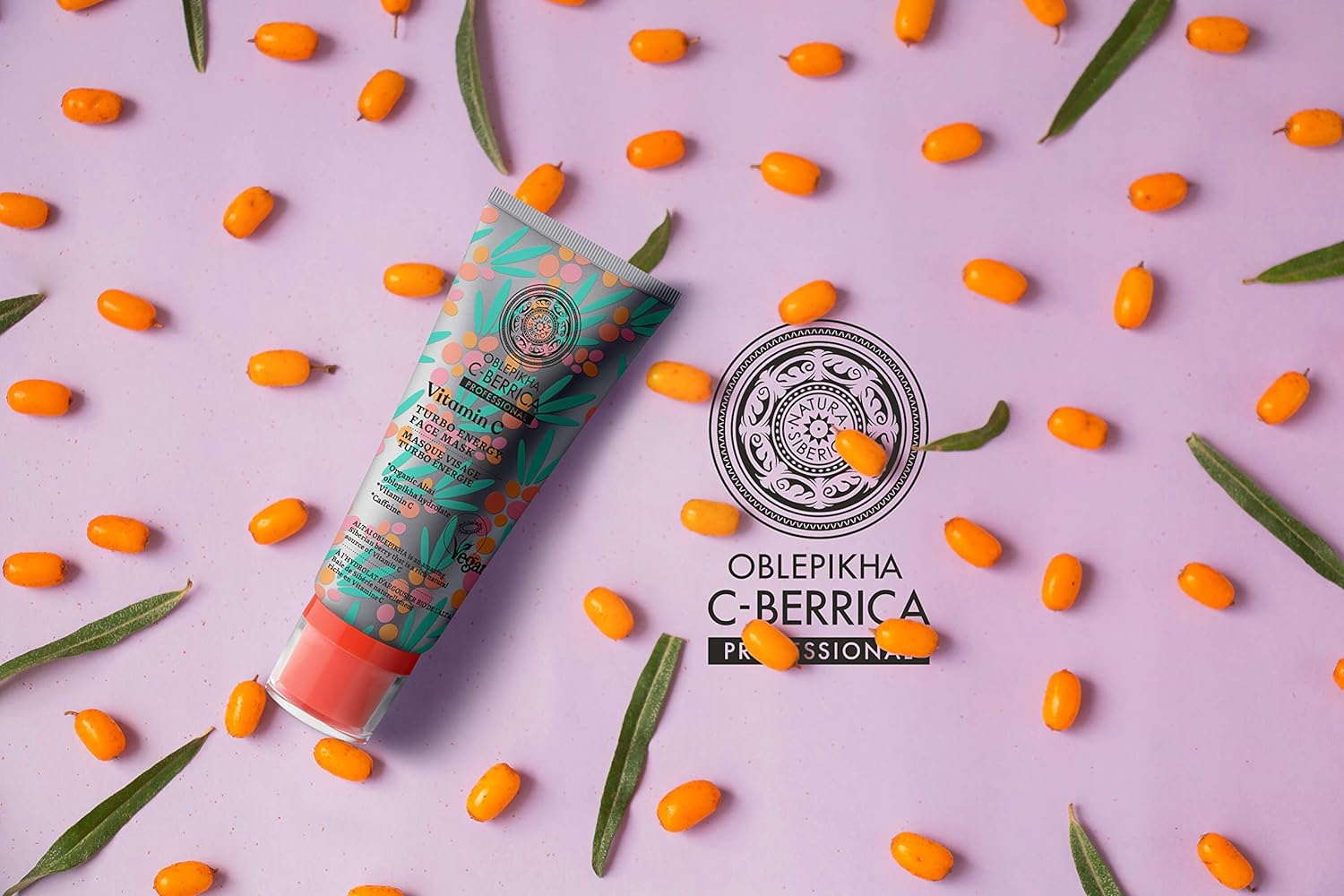 C - Berrica Turbo Energy Face Mask 100ml - Natura Siberica - Face Mask - Eco Natural Products