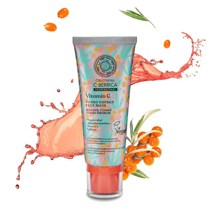 C - Berrica Turbo Energy Face Mask 100ml - Natura Siberica - Face Mask - Eco Natural Products
