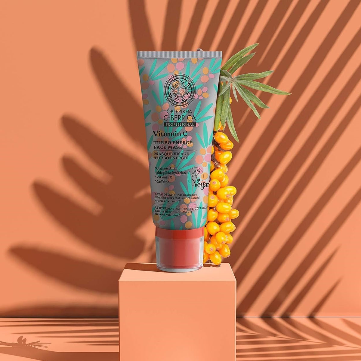 C - Berrica Turbo Energy Face Mask 100ml - Natura Siberica - Face Mask - Eco Natural Products