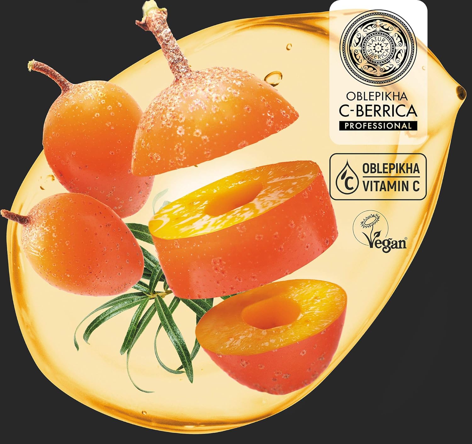 C - Berrica Vitamin Glory Face Mask 100ml - Natura Siberica - Face Mask - Eco Natural Products