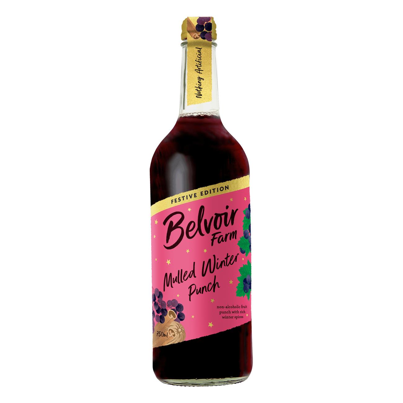 Farm Mulled Winter Punch Non-Alcoholic Christmas Drink 750ml