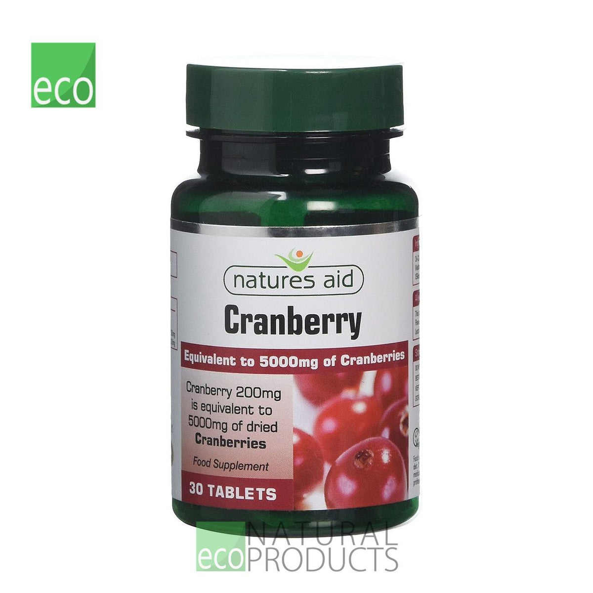 Vegan Cranberry 5000mg 30 Tablets BBE 10.2026