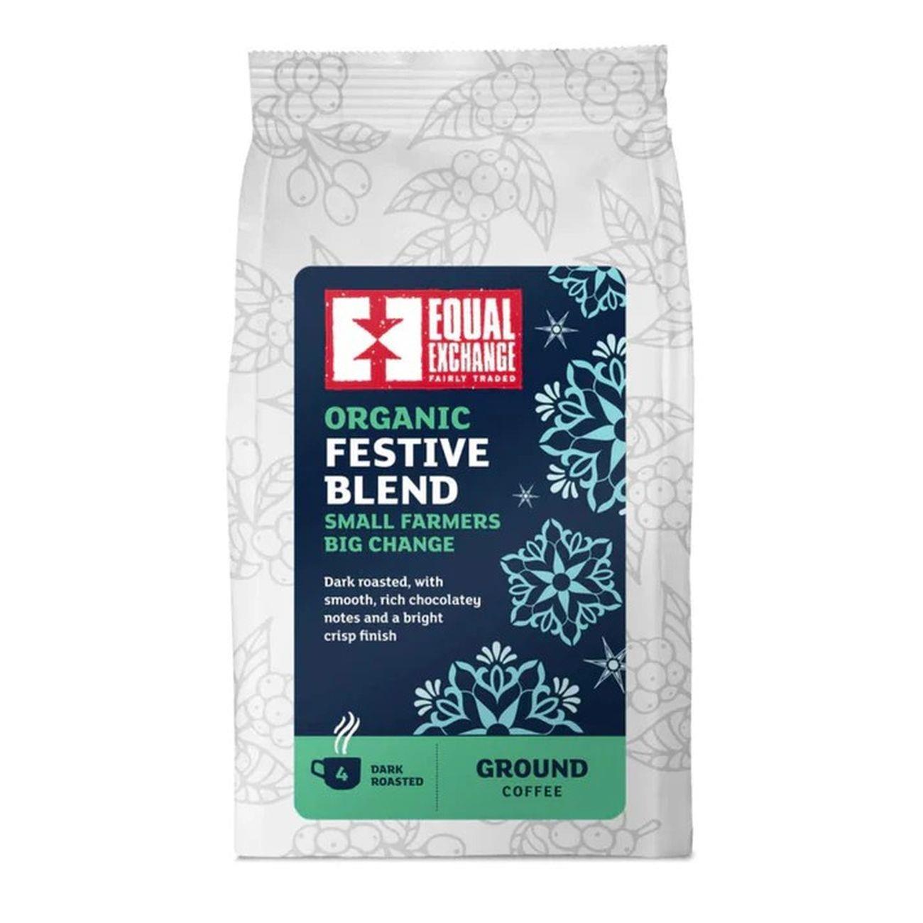 Organic Christmas Festive Blend Ground Coffee Christmas 200g