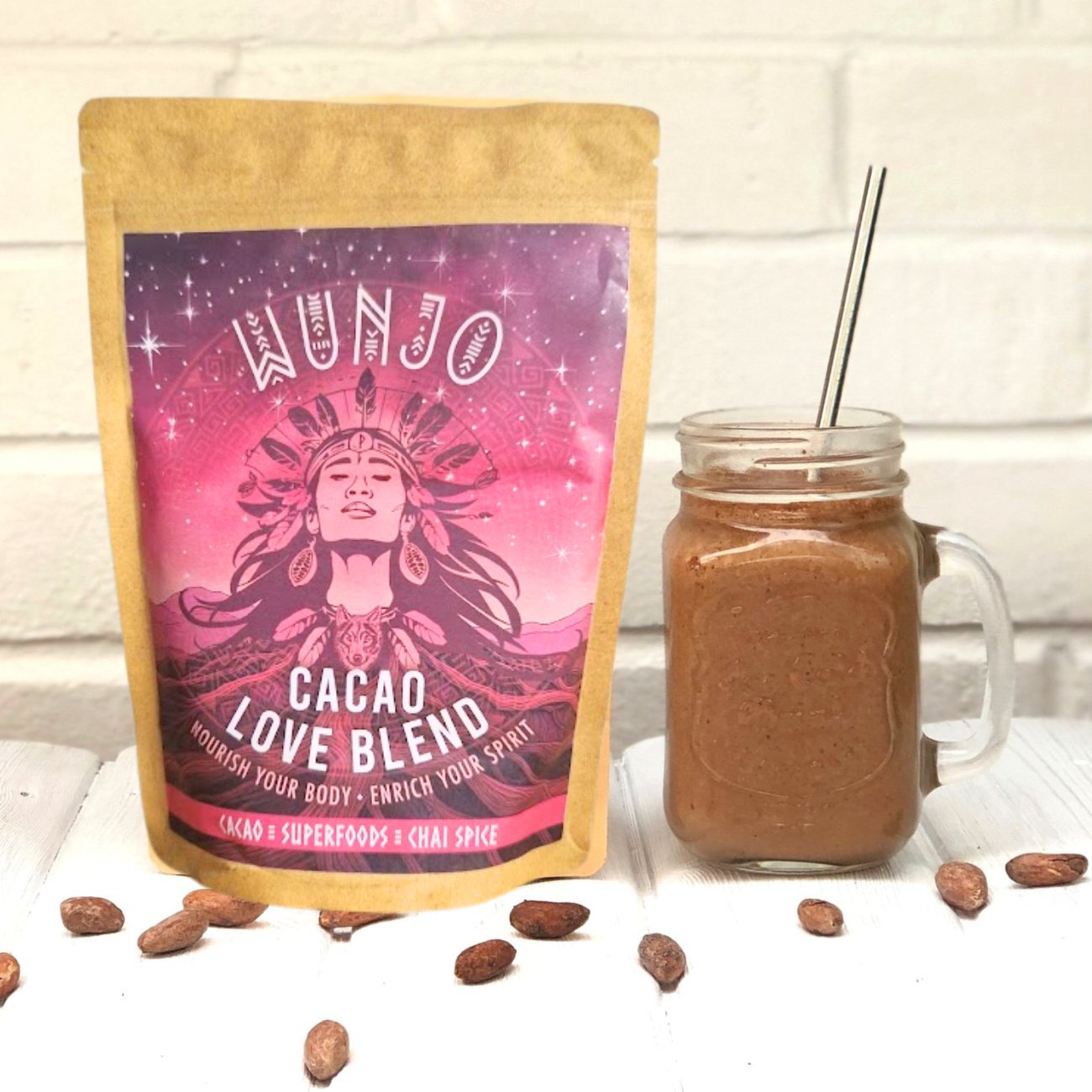 Cacao Liquid Love Blend 250g - Eco Natural Products - Wunjo - Cacao Powder