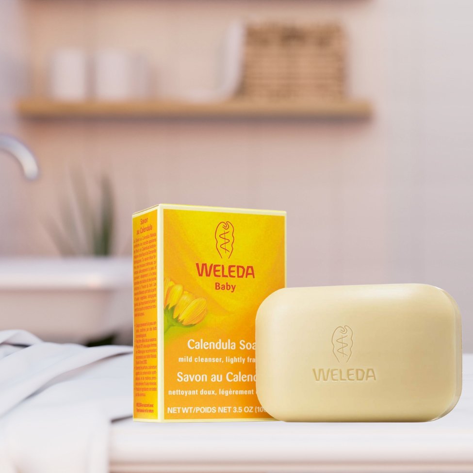 Calendula Baby Soap 100g - Eco Natural Products - Weleda - Soap