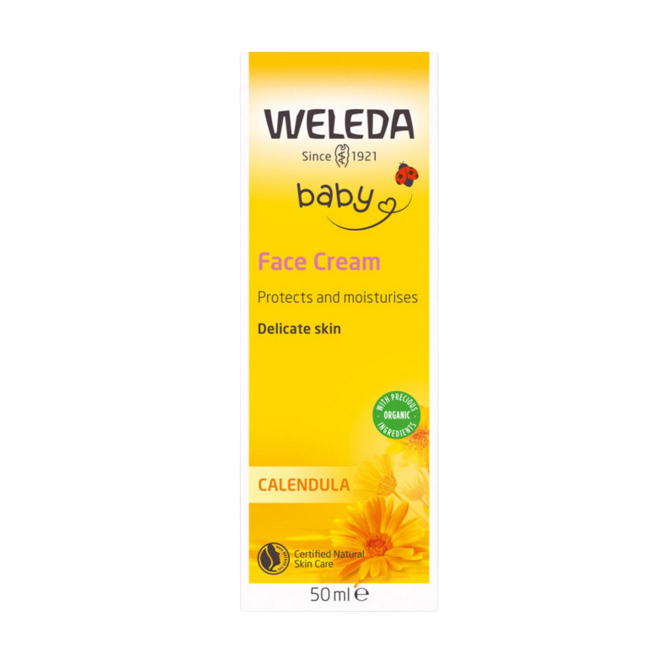 Calendula Facial Cream 50ml - Weleda - Baby Health - Eco Natural Products