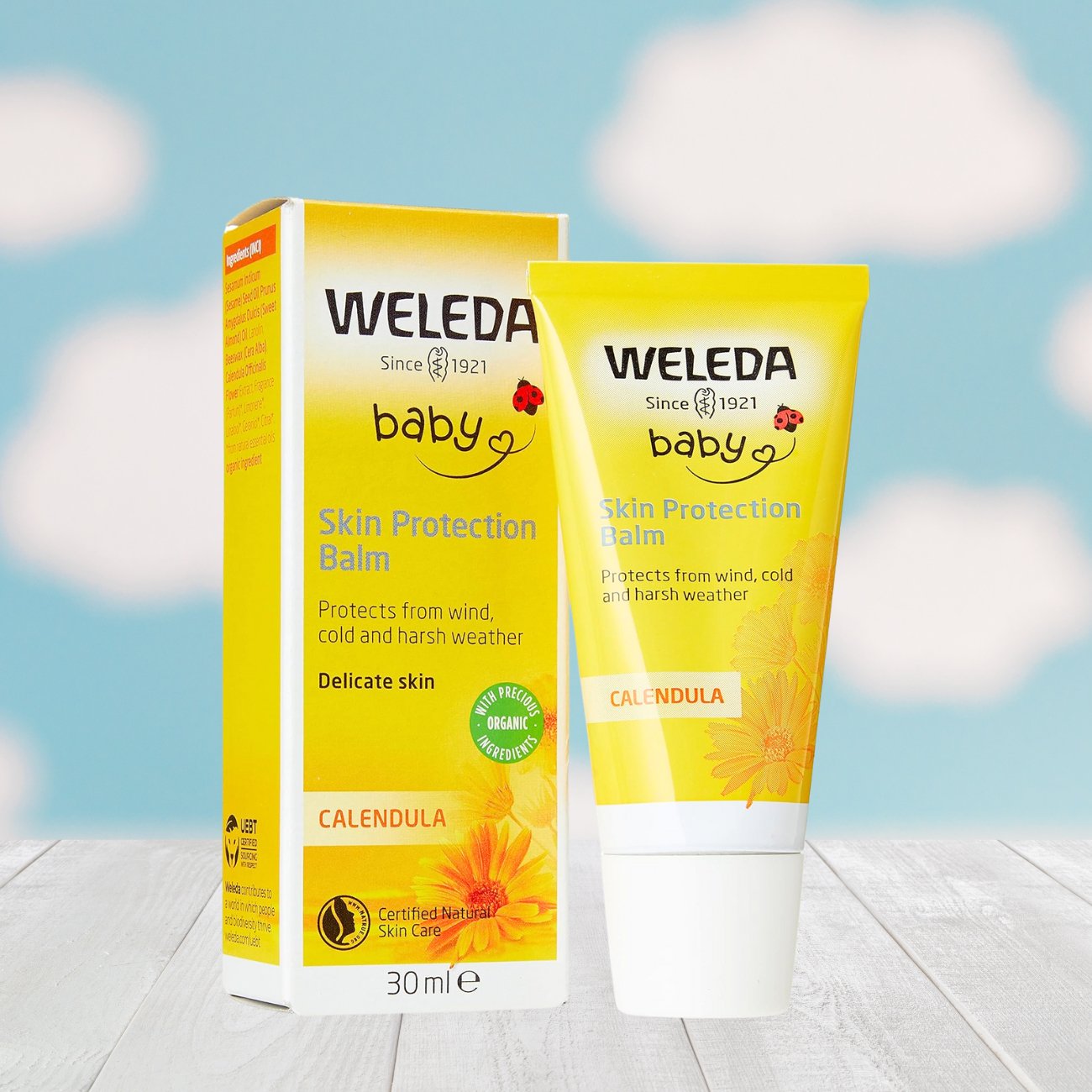 Calendula Weather Protection Cream 30ml - Eco Natural Products - Weleda - Barrier Cream