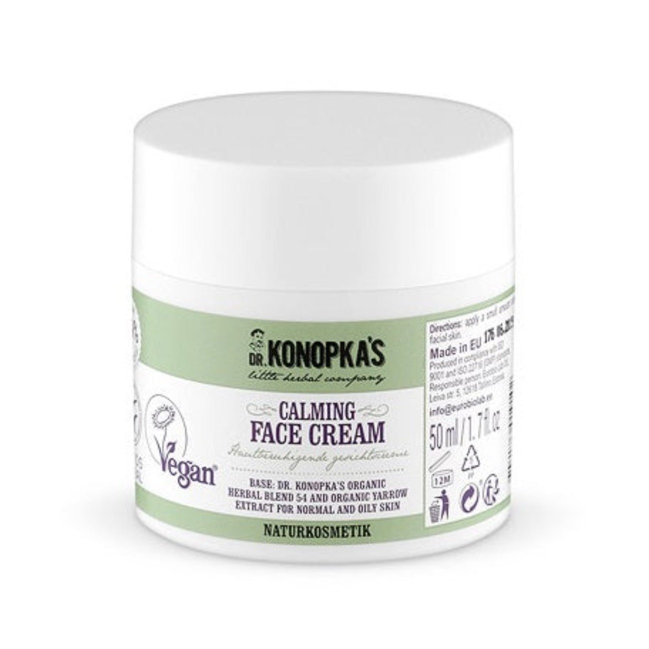 Calming Face Cream 50ml - Dr. Konopka - Face Cream - Eco Natural Products