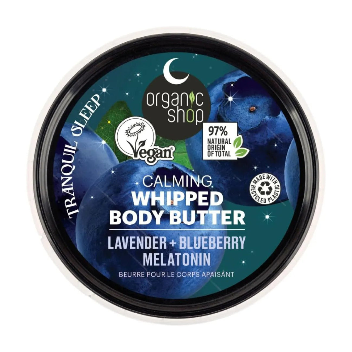 Calming Whipped Body Butter For Tender Sleep 250ml - Organic Shop - Lotions & Moisturizers - Organic Shop
