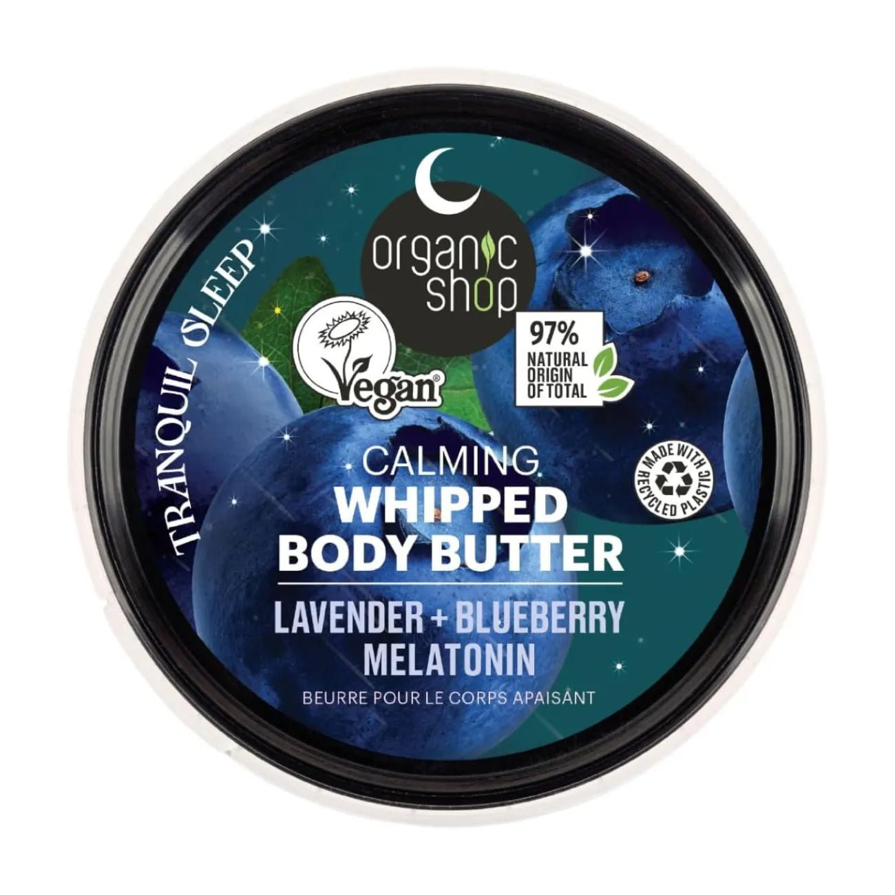 Calming Whipped Body Butter For Tender Sleep 250ml - Organic Shop - Lotions & Moisturizers - Organic Shop