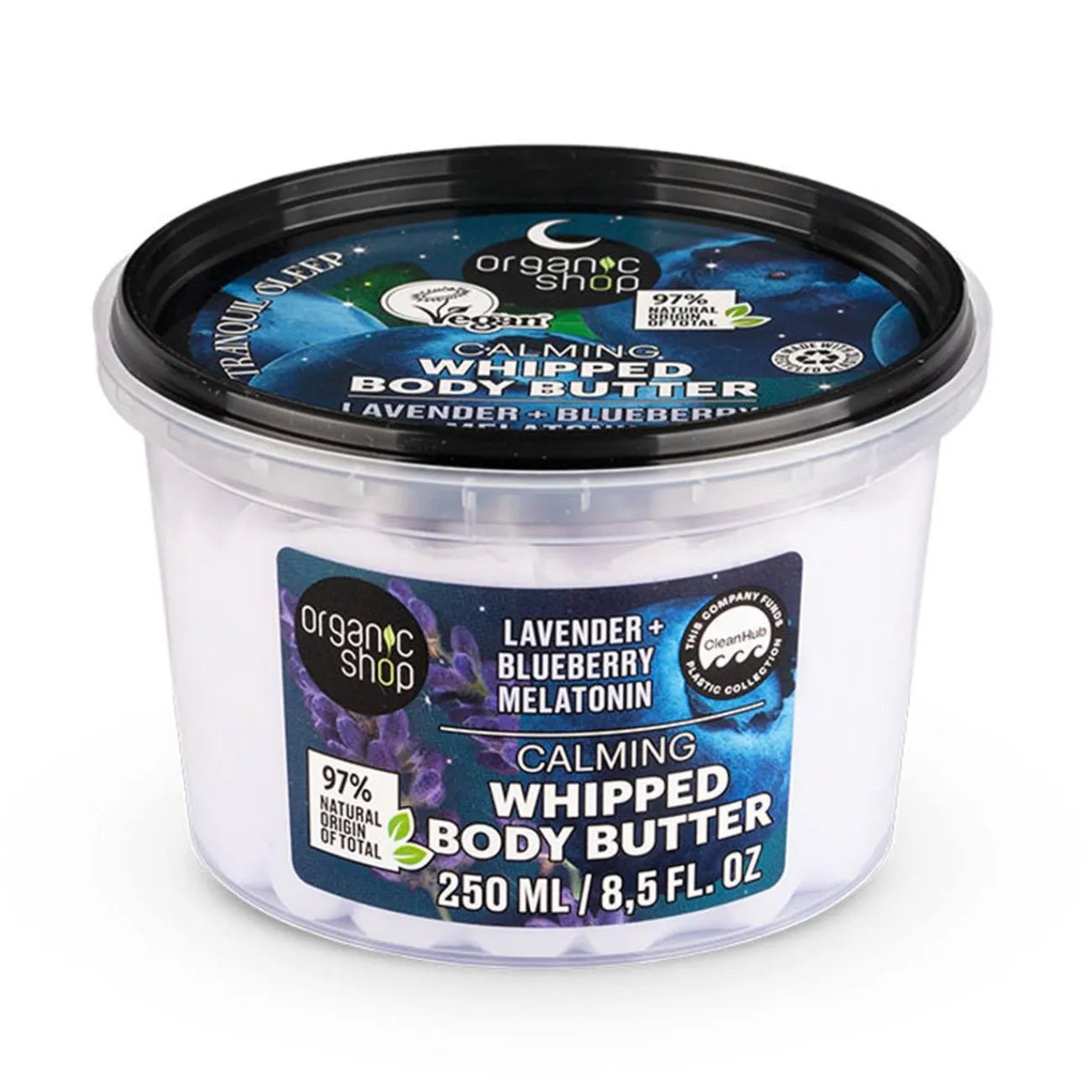 Calming Whipped Body Butter For Tender Sleep 250ml - Organic Shop - Lotions & Moisturizers - Organic Shop