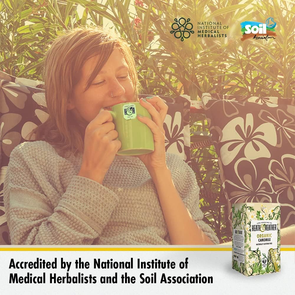 Camomile Infusion 20 Bags - Heath & Heather - Infusion - Eco Natural Products