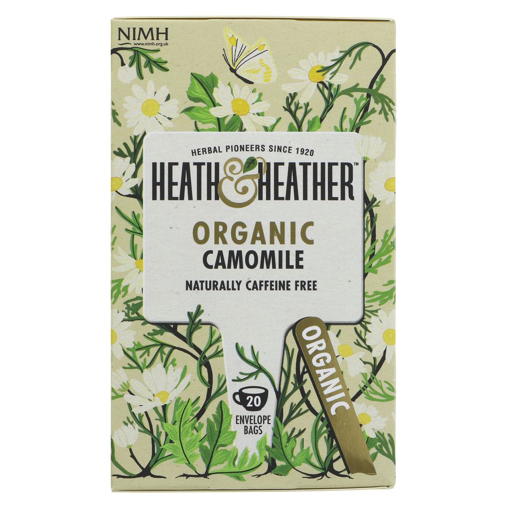 Camomile Infusion 20 Bags - Heath & Heather - Infusion - Eco Natural Products