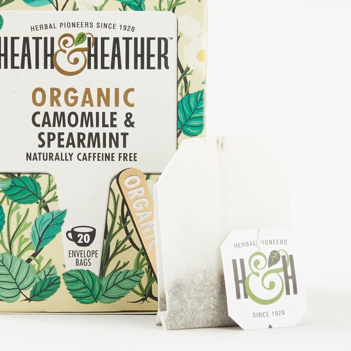 Camomile & Spearmint Infusion 20 Bags - Heath & Heather - Infusion - Eco Natural Products