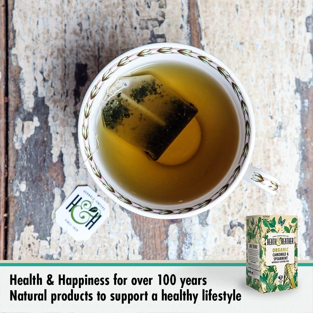 Camomile & Spearmint Infusion 20 Bags - Heath & Heather - Infusion - Eco Natural Products