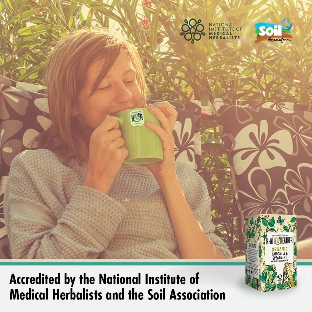 Camomile & Spearmint Infusion 20 Bags - Heath & Heather - Infusion - Eco Natural Products