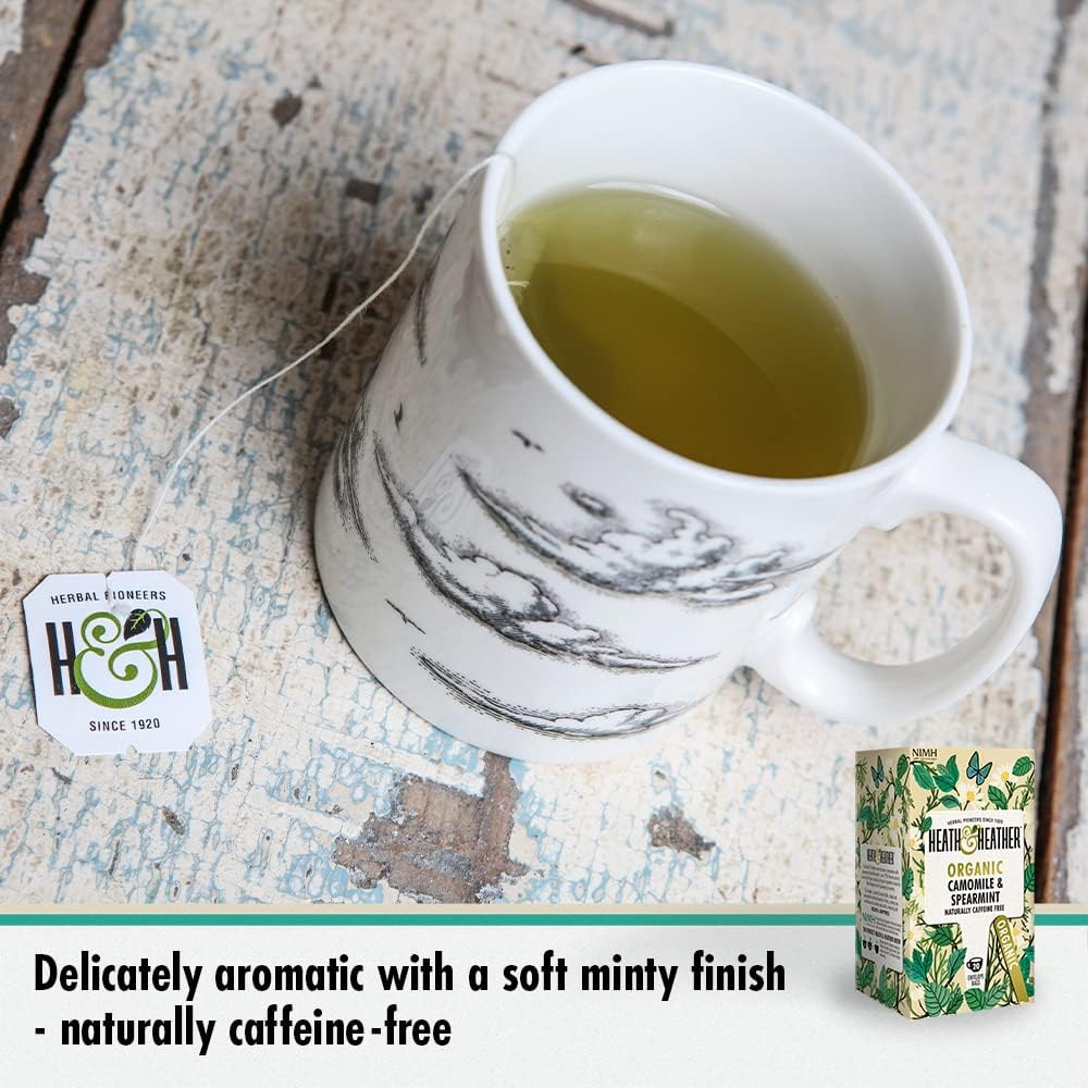 Camomile & Spearmint Infusion 20 Bags - Heath & Heather - Infusion - Eco Natural Products