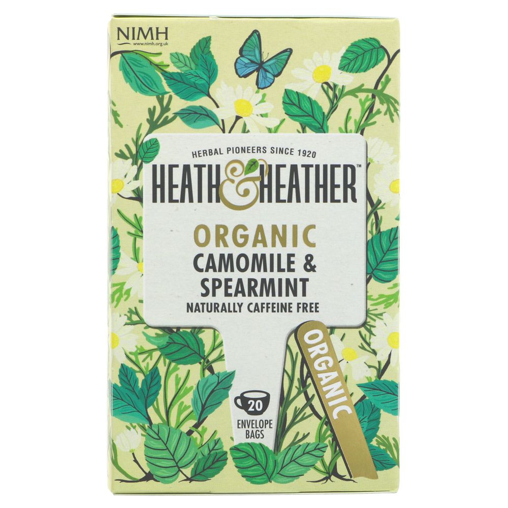 Camomile & Spearmint Infusion 20 Bags - Heath & Heather - Infusion - Eco Natural Products