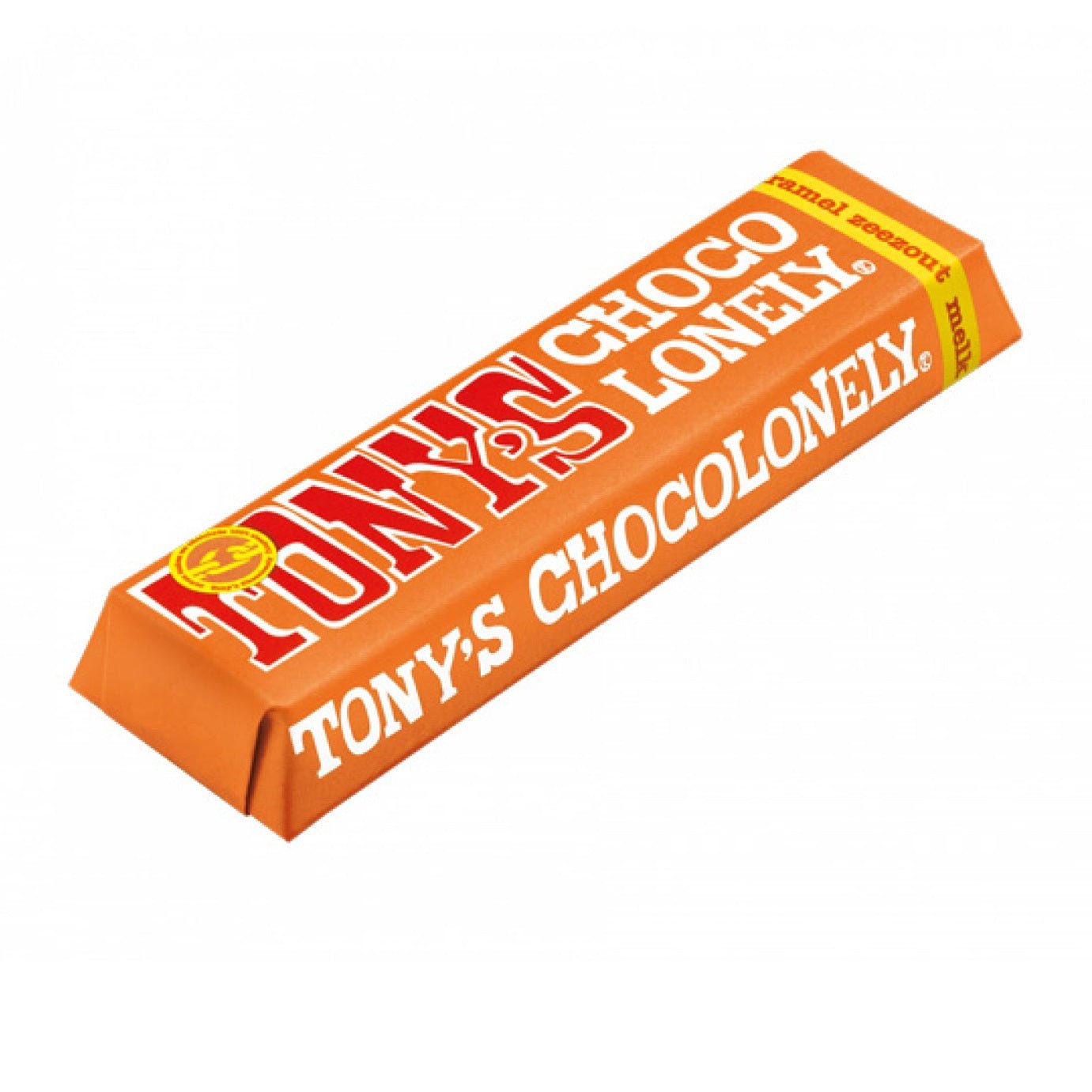 Caramel Sea Salt Milk Chocolate Small Bar 47g - Tony's Chocolonely - Chocolate Bar - Eco Natural Products
