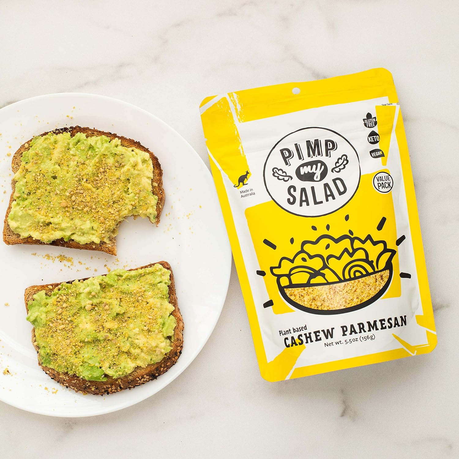 Cashew Parm Sprinkles 120g - Pimp My Salad - Sprinkles - Eco Natural Products