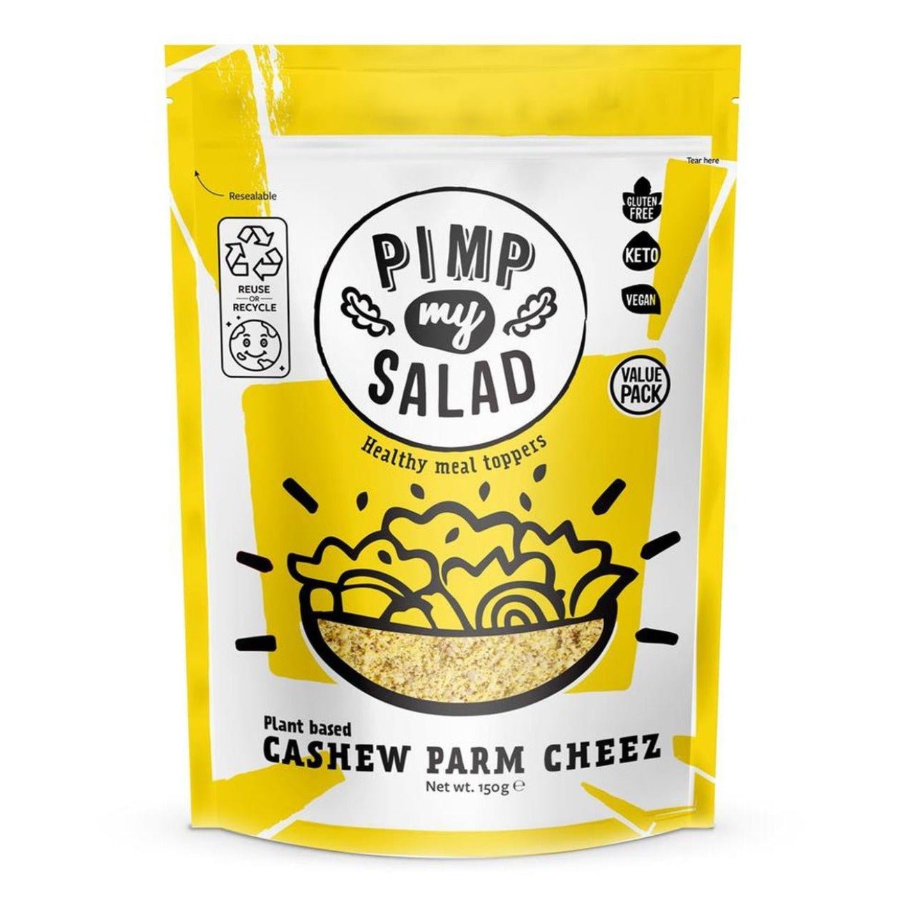 Cashew Parm Sprinkles 120g - Pimp My Salad - Sprinkles - Eco Natural Products