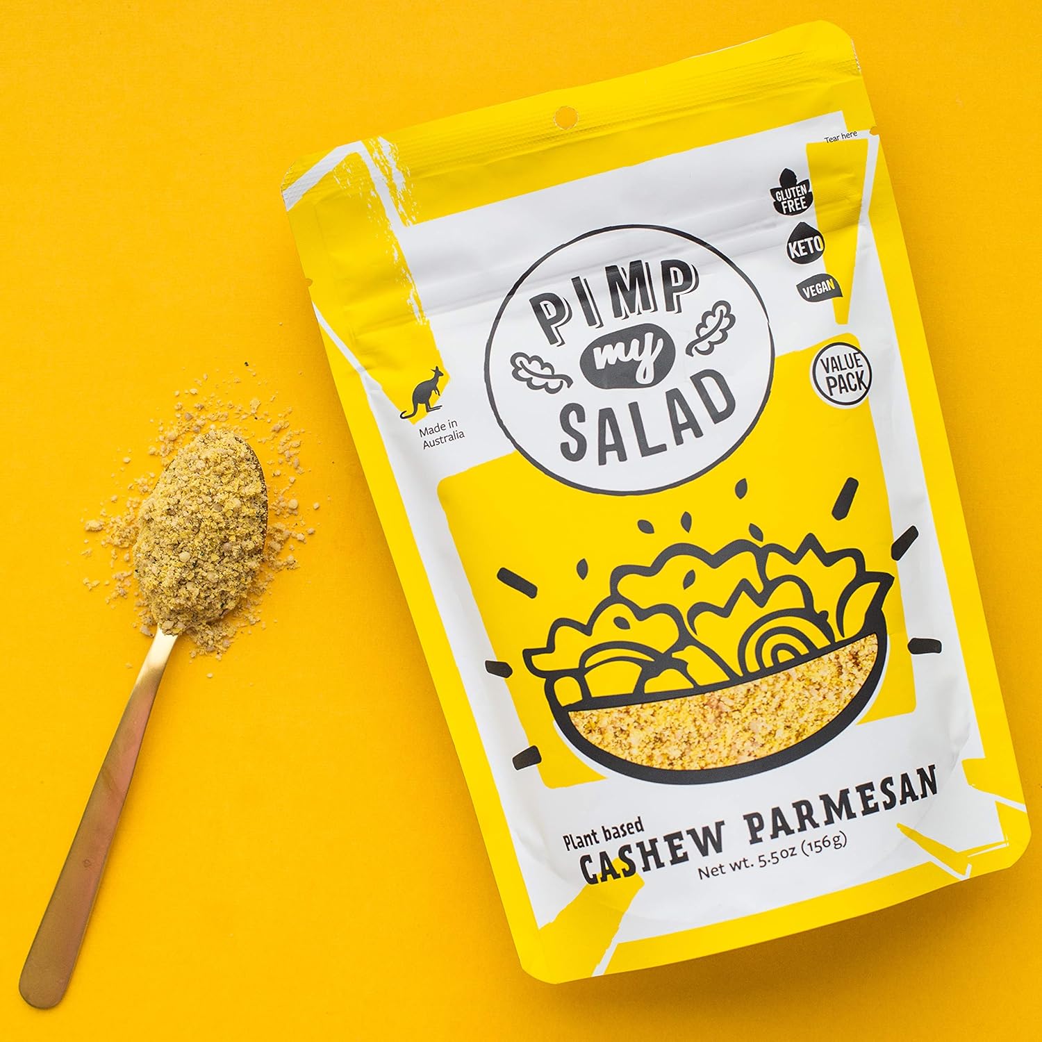 Cashew Parm Sprinkles 120g - Pimp My Salad - Sprinkles - Eco Natural Products