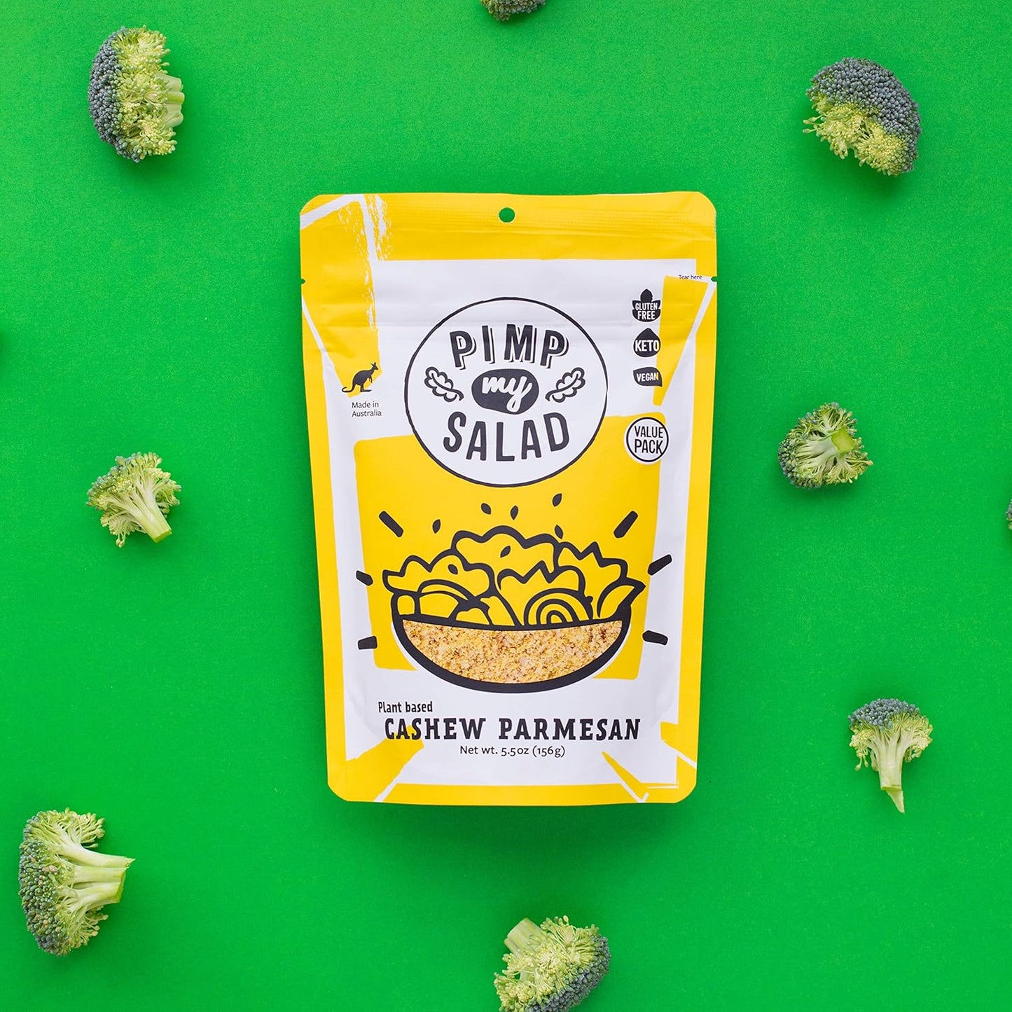 Cashew Parm Sprinkles 120g - Pimp My Salad - Sprinkles - Eco Natural Products