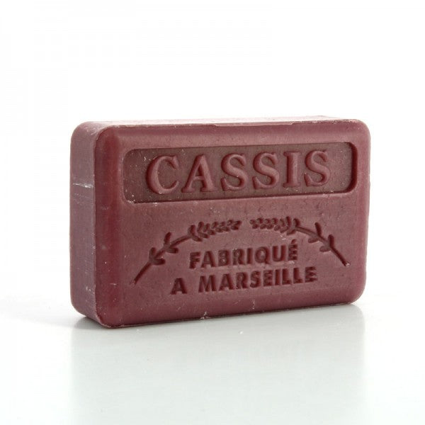 French Marseille Soap Cassis (Blackcurrant) 125g