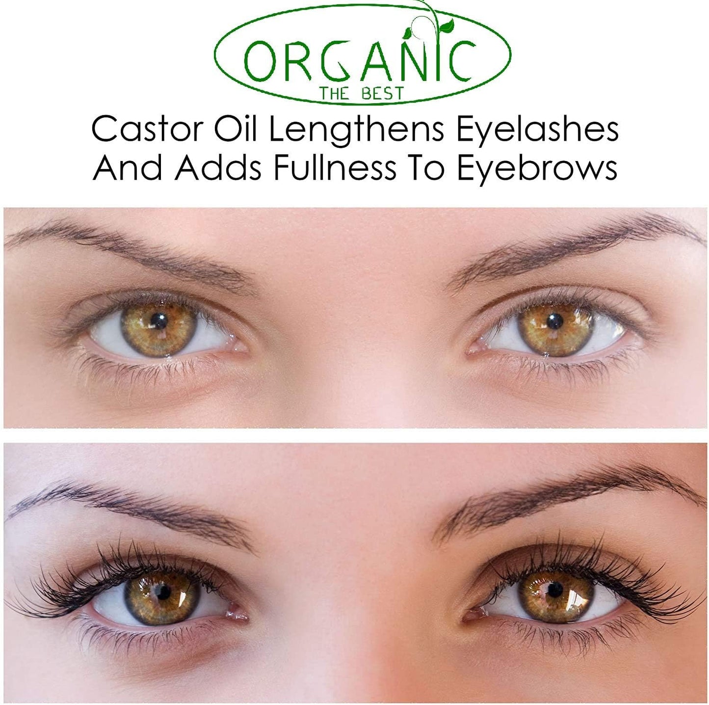 Castor Oil Organic 100ml - Organic the Best - Hair Oil - Eco Natural Products