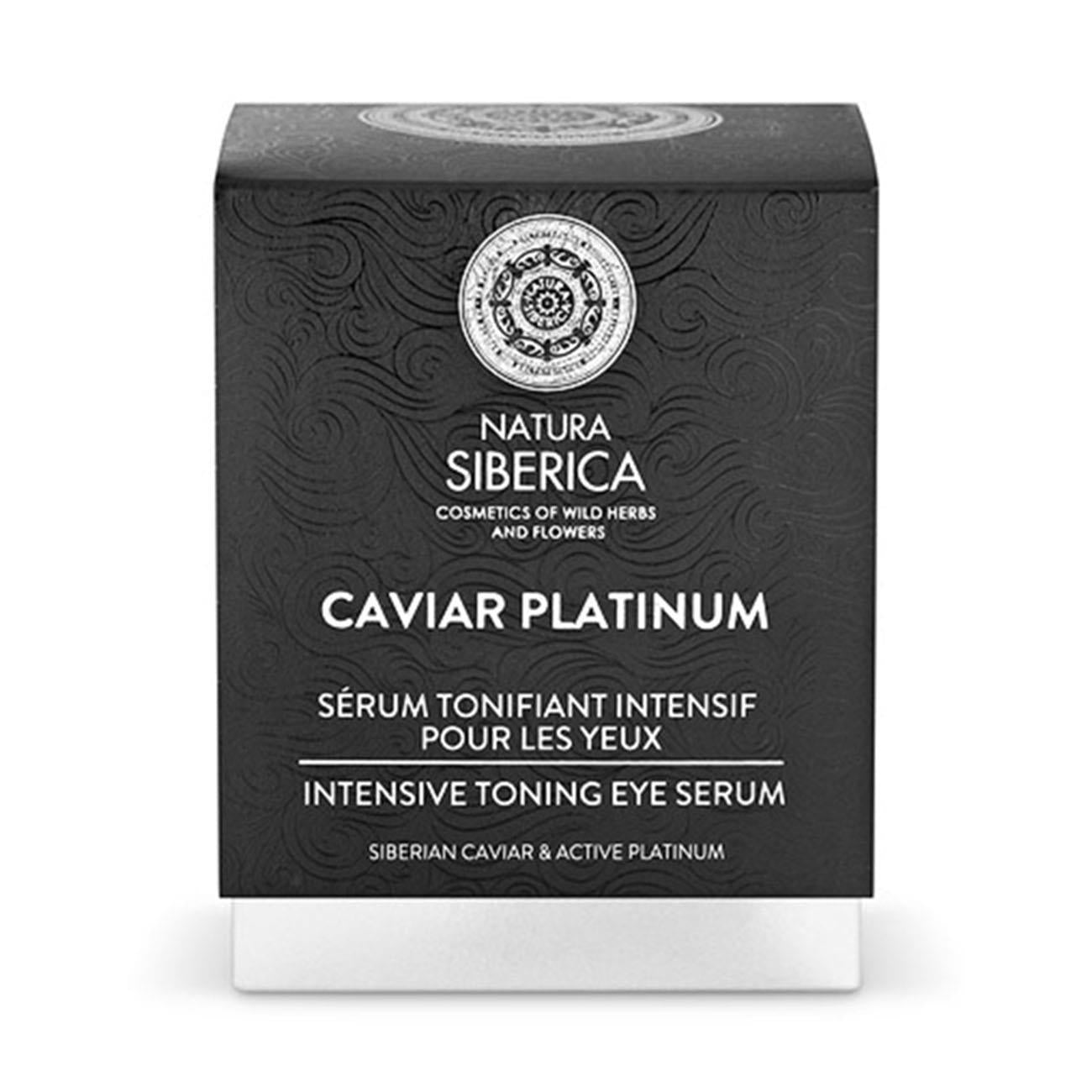 Caviar Platinum Intensive Toning Eye Serum 30ml - Eco Natural Products - Natura Siberica - Eye Serum