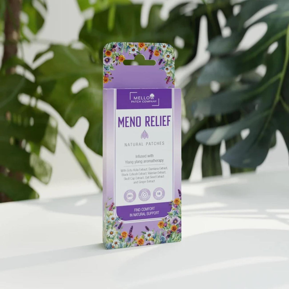 Meno Relief Topical Patch Hormone Balance 18 Patches