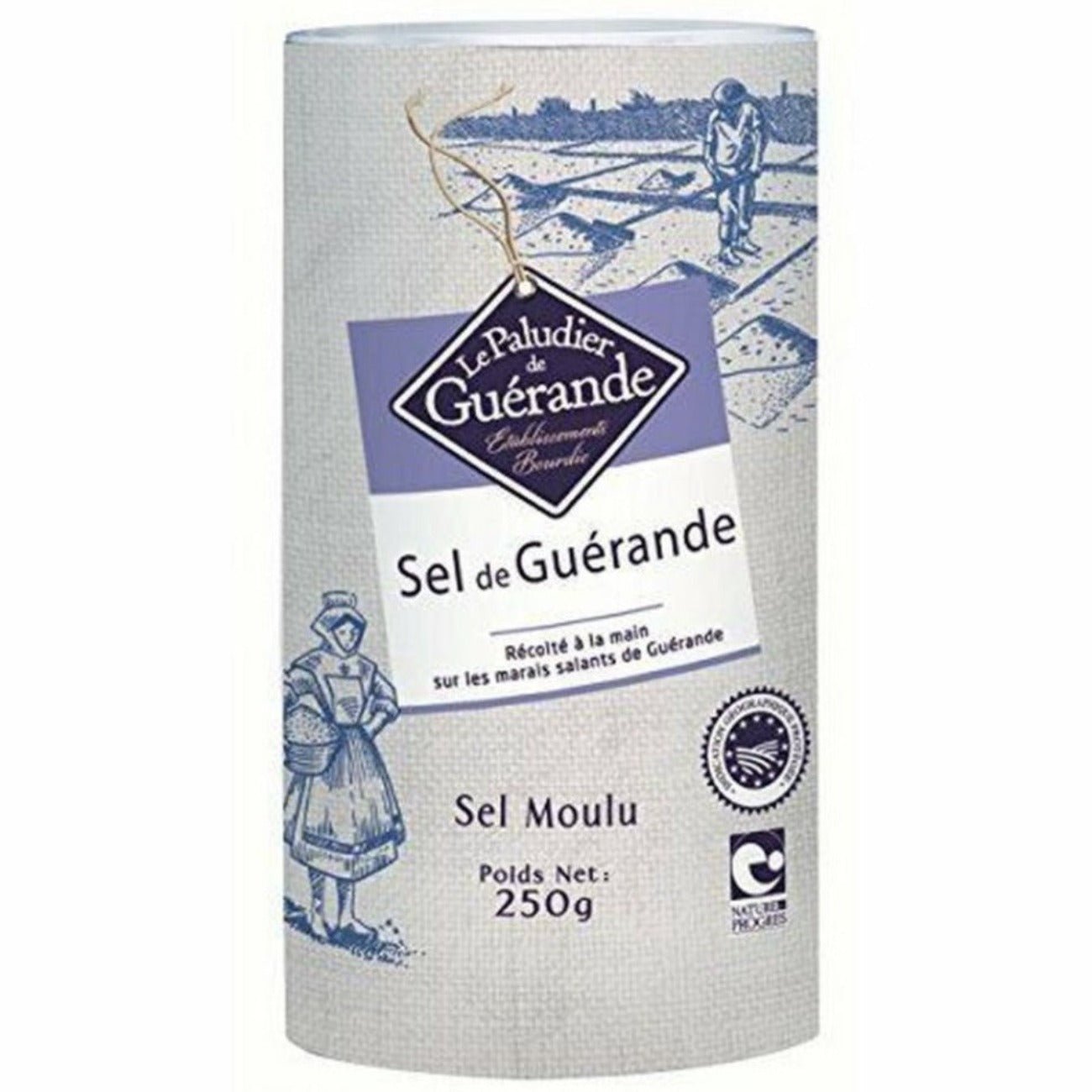 Celtic Sea Salt Shaker 250g - Eco Natural Products - Le Paludier - Sea salt