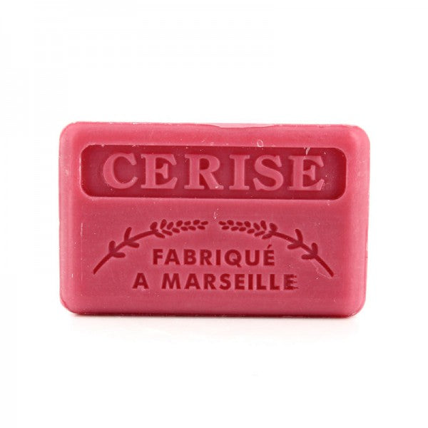 French Marseille Soap Cerise (Cherry) 125g