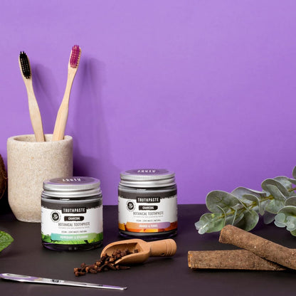 Charcoal Fennel and Orange Toothpaste 100ml - Truthpaste - Eco Natural Products