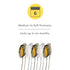 Charcoal & Gold Toothbrush Crystal Handle - Eco Natural Products - Nano - B - Tootbrush