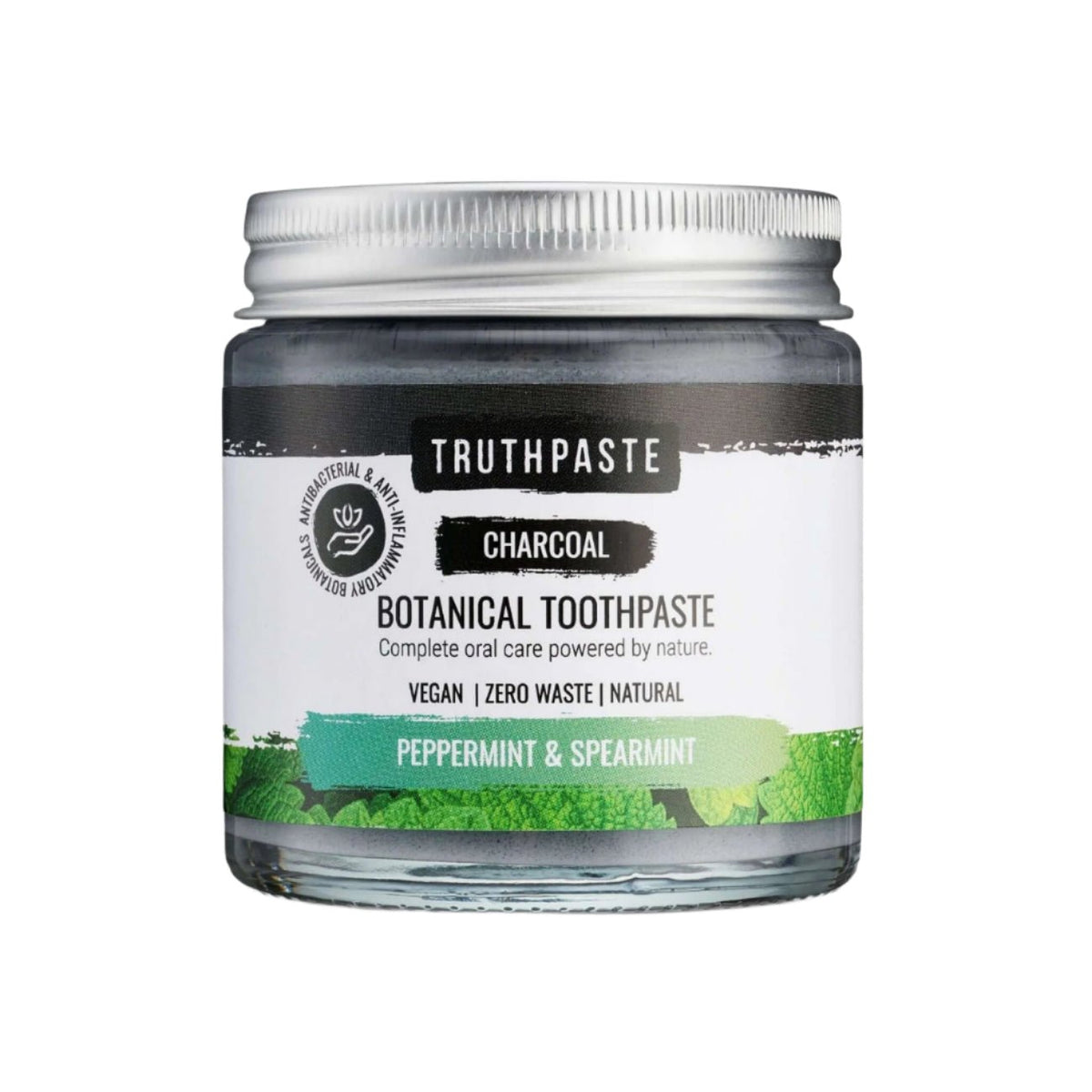 Charcoal Peppermint and Spearmint Toothpaste 100ml - Truthpaste - Toothpaste - Eco Natural Products