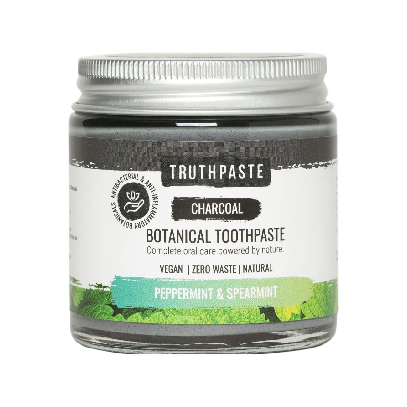 Charcoal Peppermint and Spearmint Toothpaste 100ml - Eco Natural Products - Truthpaste - 