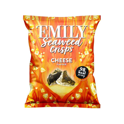 Abakus Food Cheese Flavour Seaweed Crisps - 18g - Abakus Foods - Seaweed Crisps - Eco Natural Products