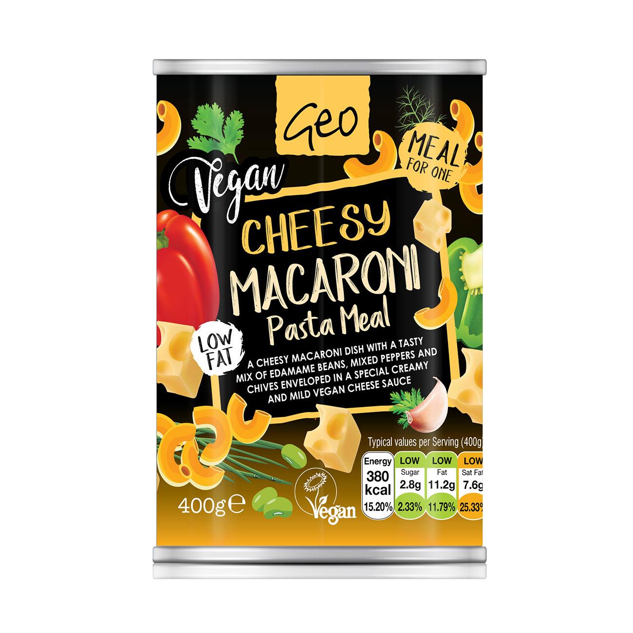 Cheesy Macaroni Pasta Meal 400g - Eco Natural Products - Geo Organics - Pasta Meal