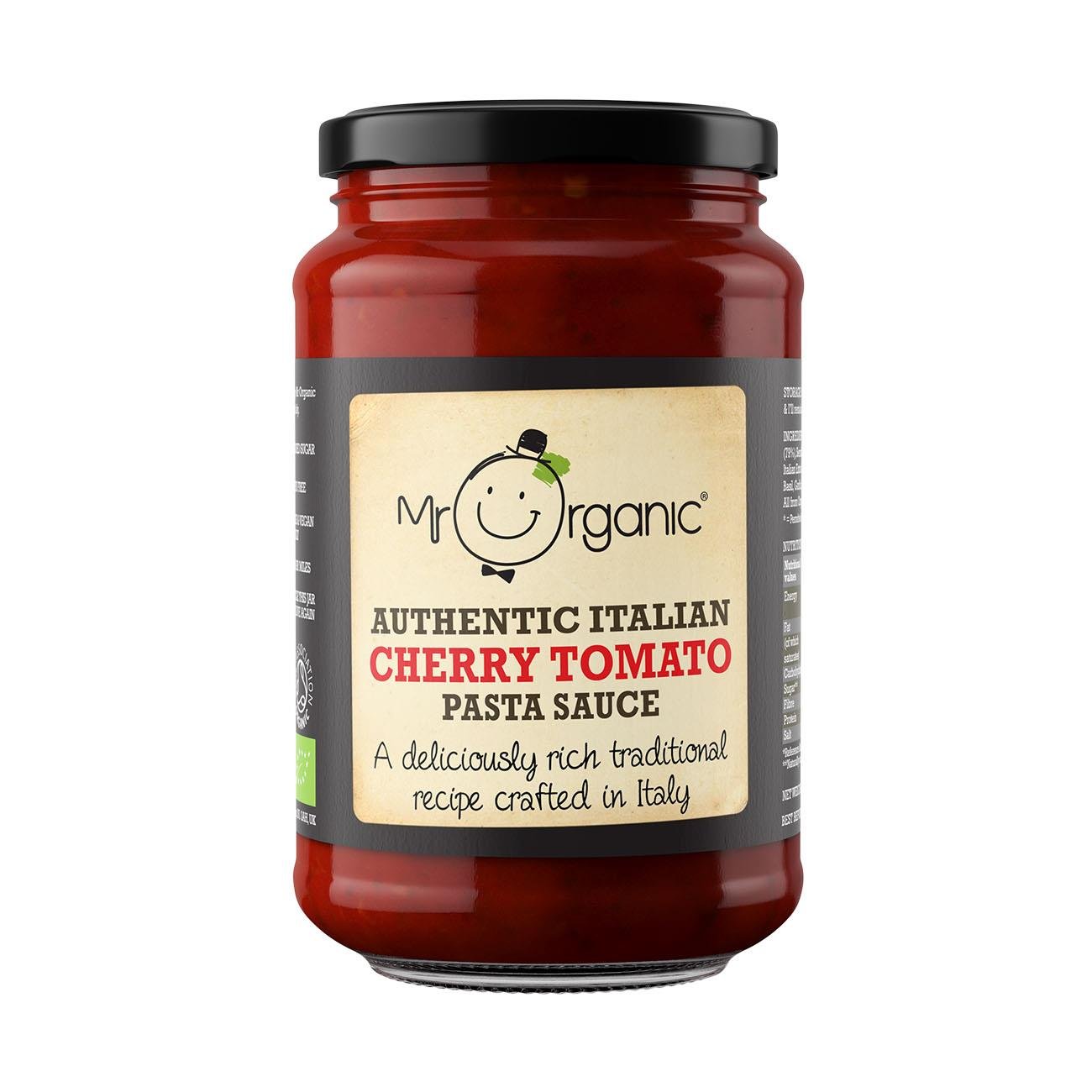 Cherry Tomato Pasta Sauce 350g - Mr Organic - Pasta Sauce - Eco Natural Products
