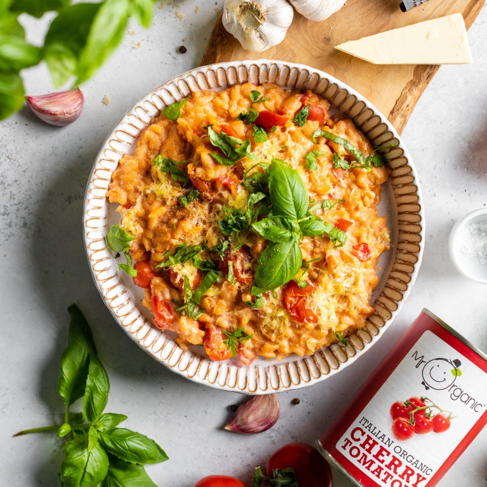 Cherry Tomatoes Tin 400g - Mr Organic - Tomatoes - Eco Natural Products