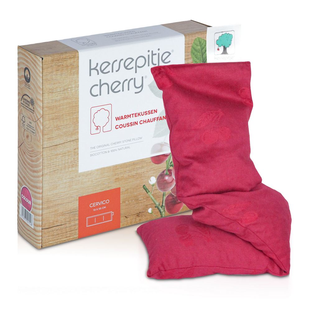 Cherry Warmth The Original Stone Pillow Cervico 1pc - Eco Natural Products - Inatura Cherry - Pillow