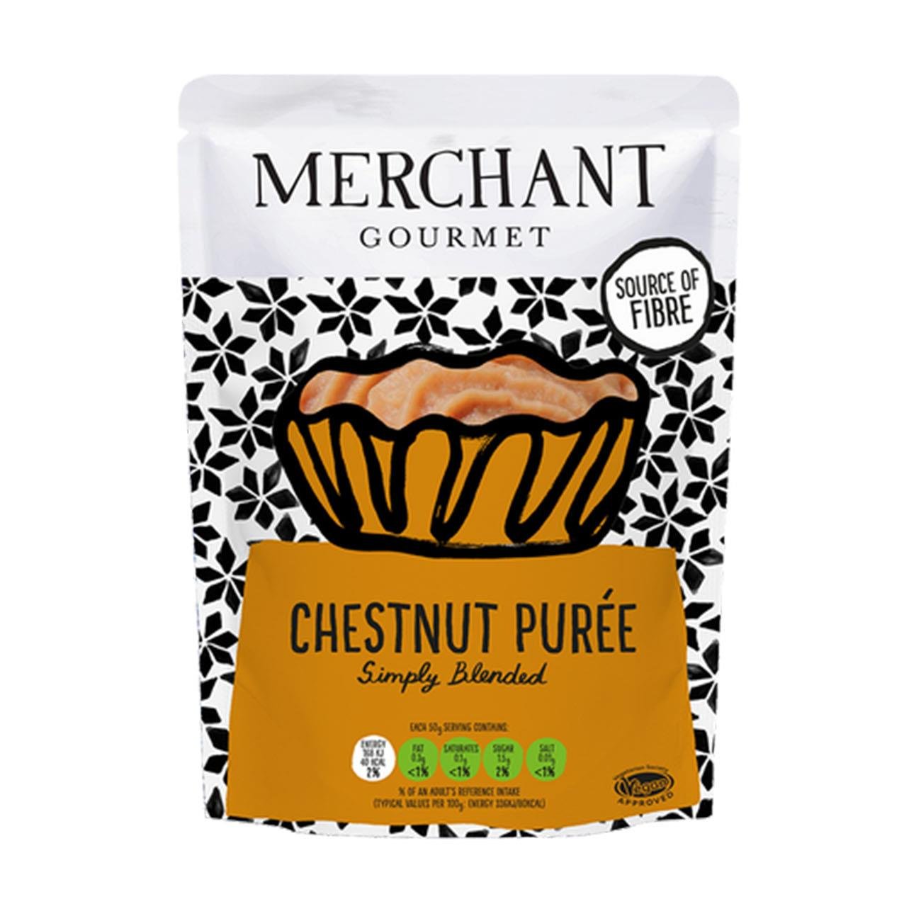 Chestnut Puree 200g - Merchant Gourmet - Chestnuts Puree - Eco Natural Products
